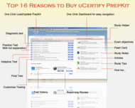 uCertify - CIWCI Practice Test for Exam 1D0-470 - screenshot